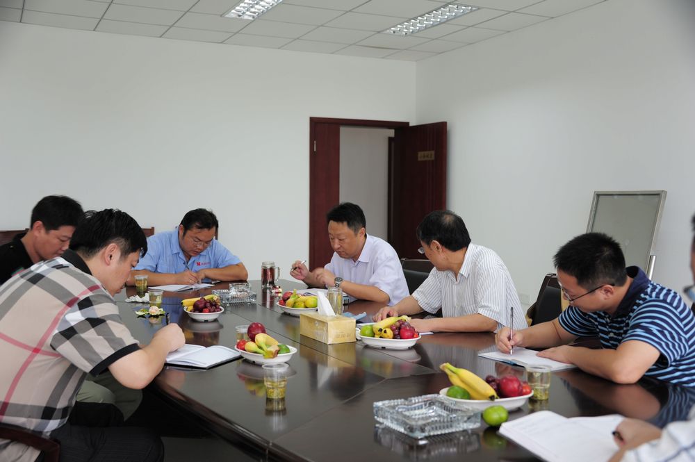 省安監局王佑貴處長(cháng)到企業(yè)指導安全工作