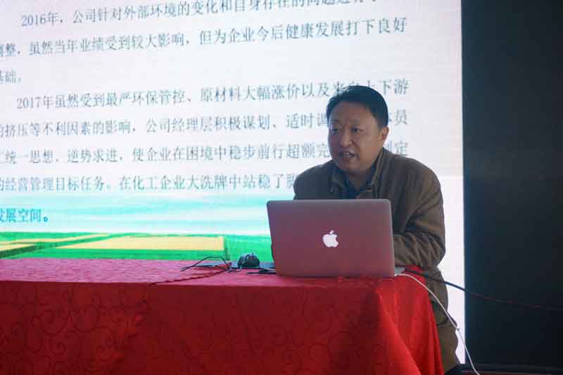 公司召開(kāi)2017年度總結表彰大會(huì )